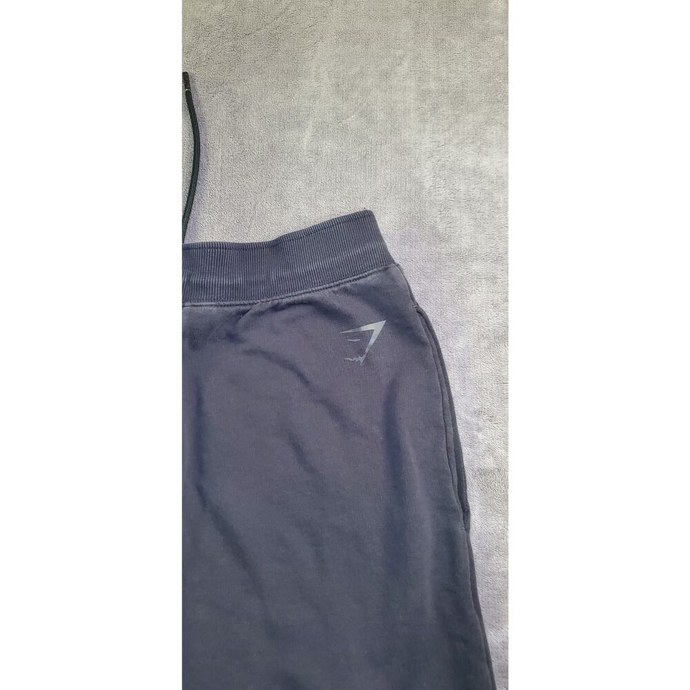 Gymshark Bold Jogger Mens Sz S Black Graphic Sweatpants A1A3W C28-94 - Picture 10 of 11